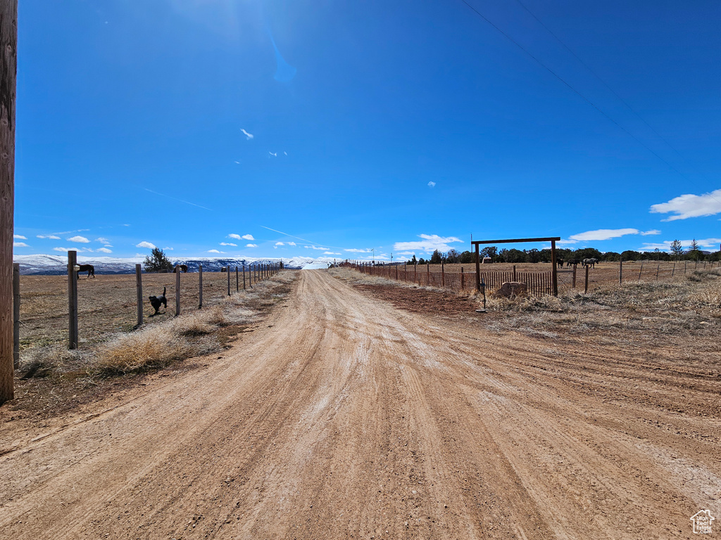View of street featuring a rural view