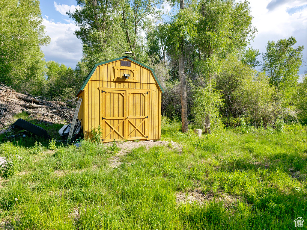 View of shed