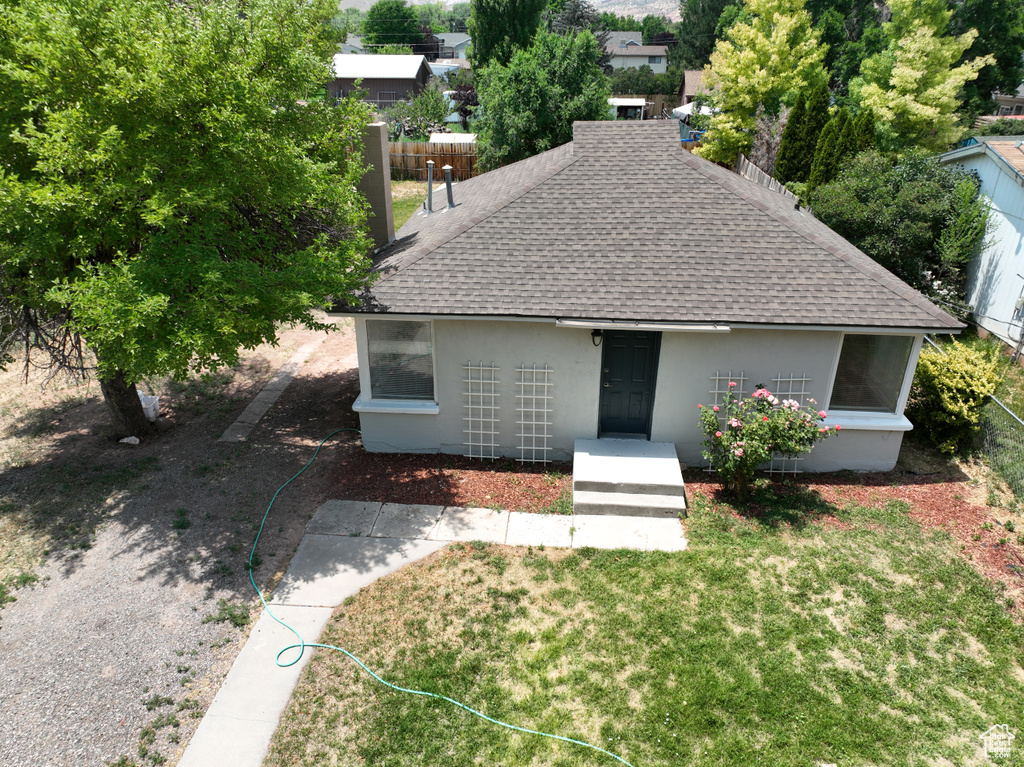 View of subject property