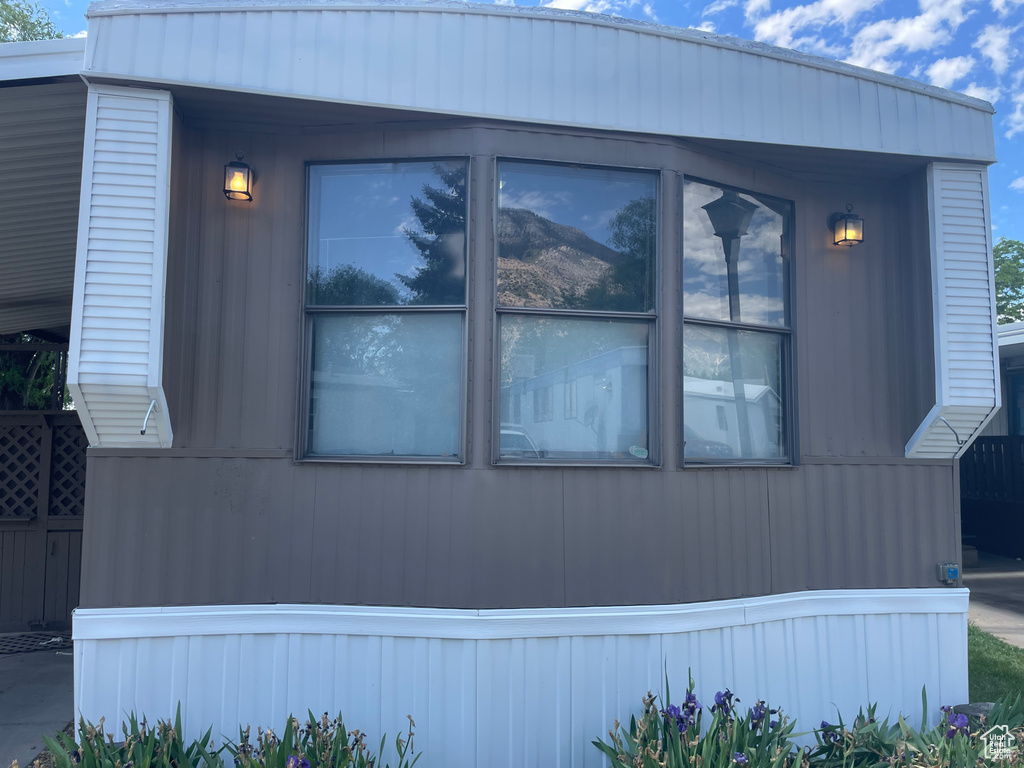 View of side of home