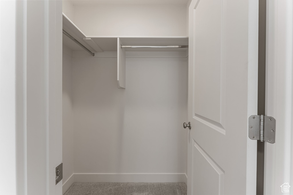 View of spacious closet