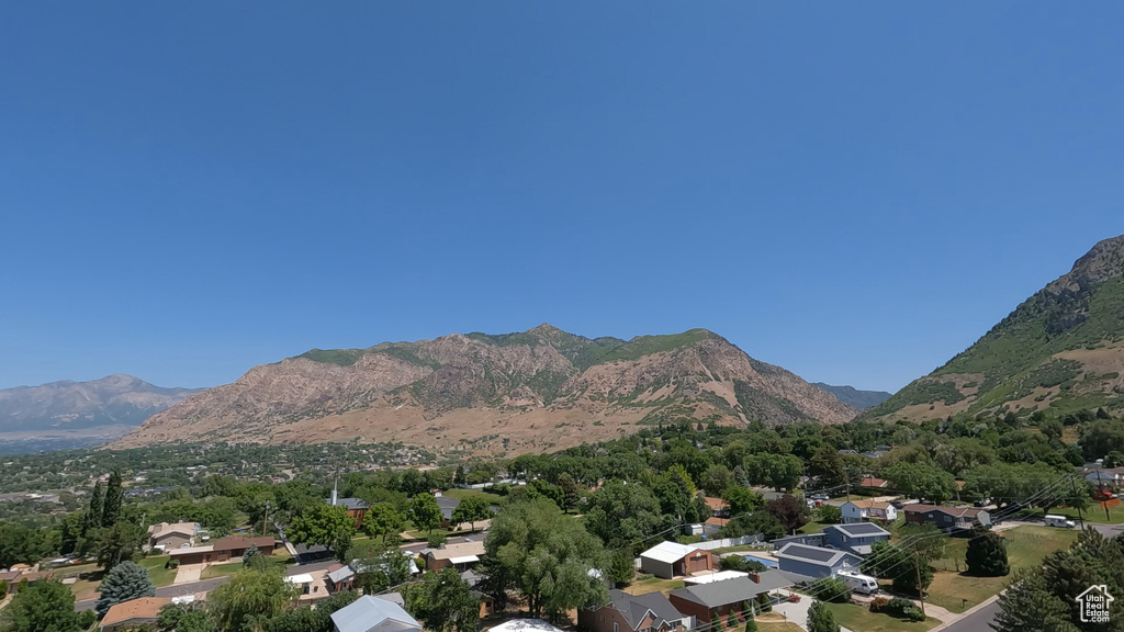 View of mountain backdrop