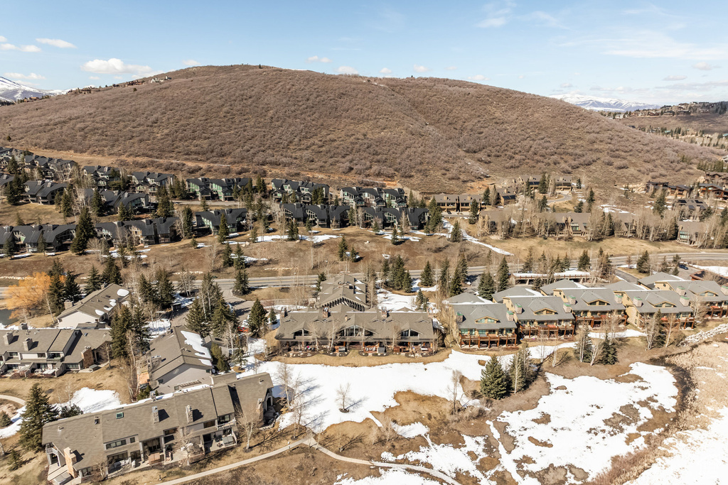 View of mountain feature with a residential view