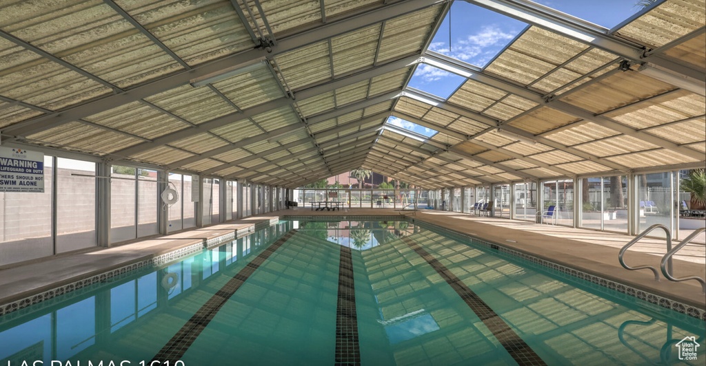 View of pool