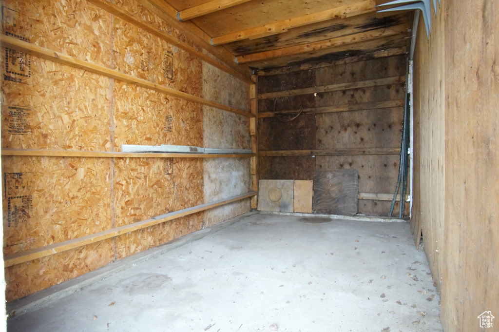 View of storage area
