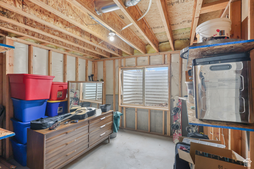 View of storage