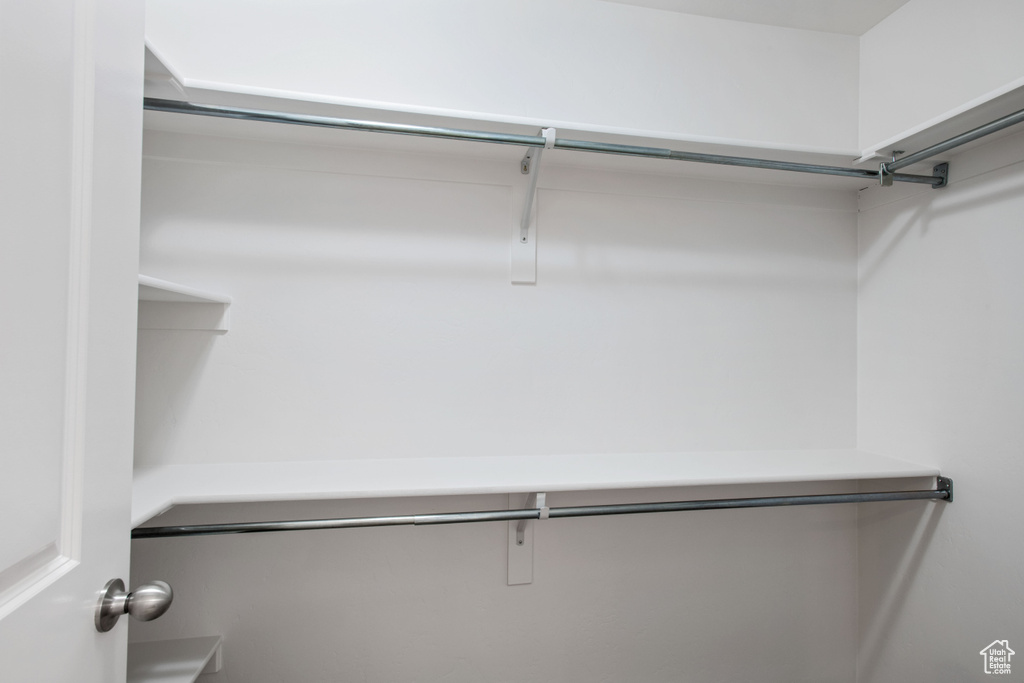 View of spacious closet