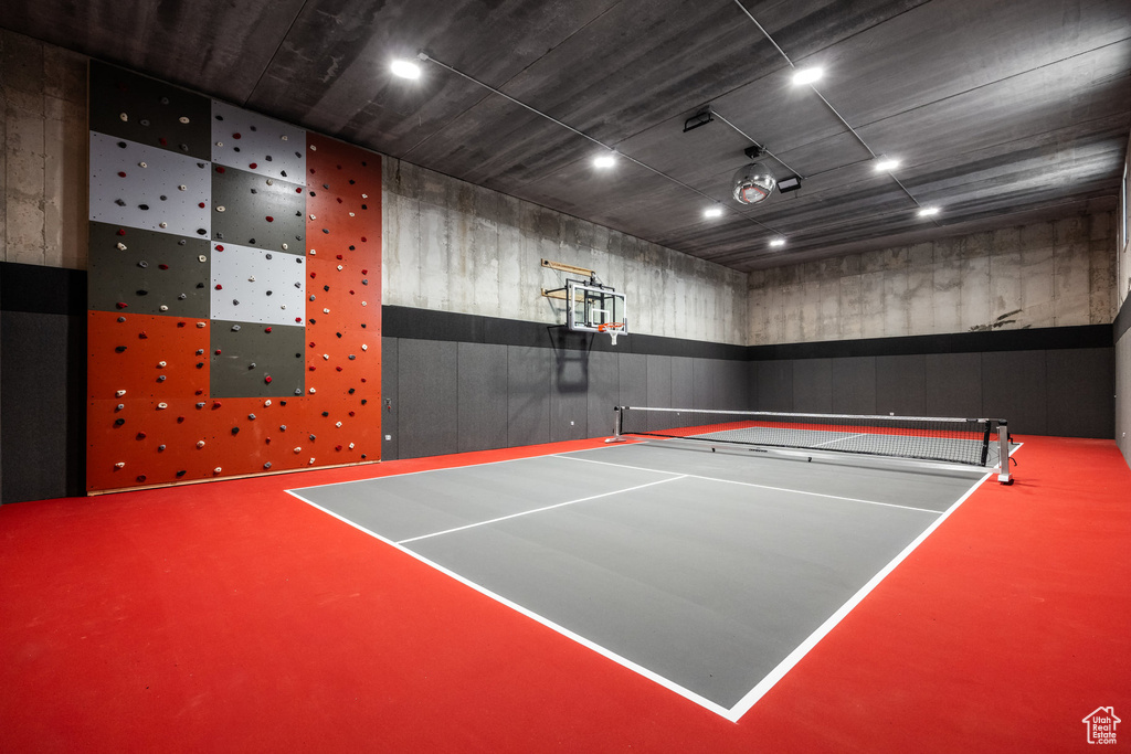 View of sport court
