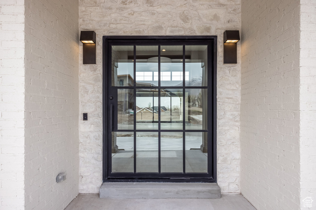 View of property entrance