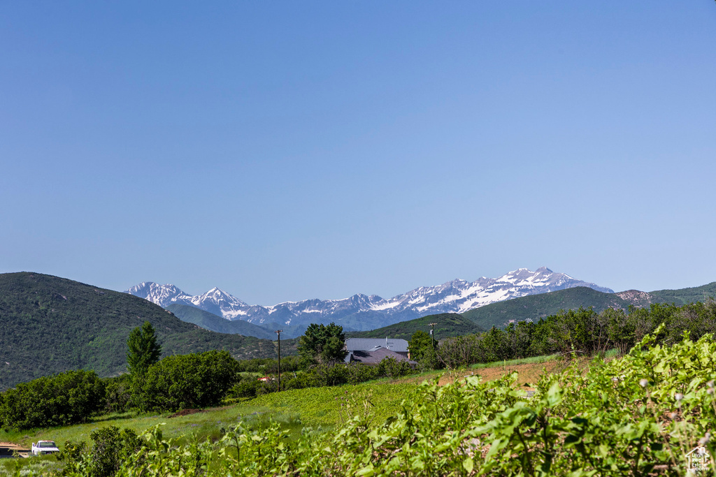 View of mountain feature