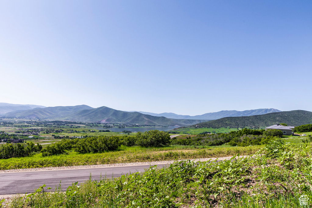 View of mountain feature