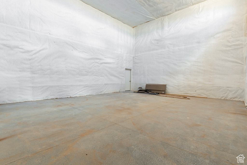 View of basement