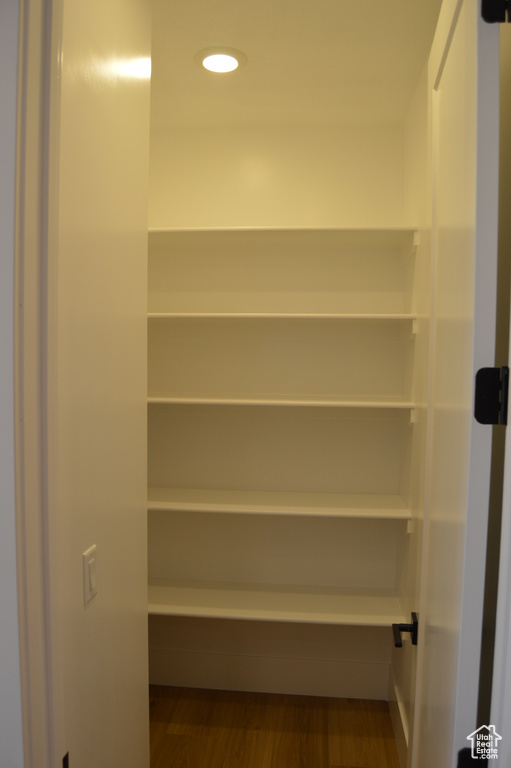 View of closet