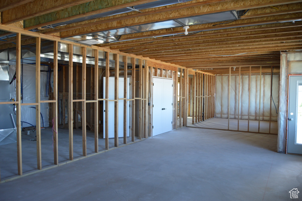 View of basement