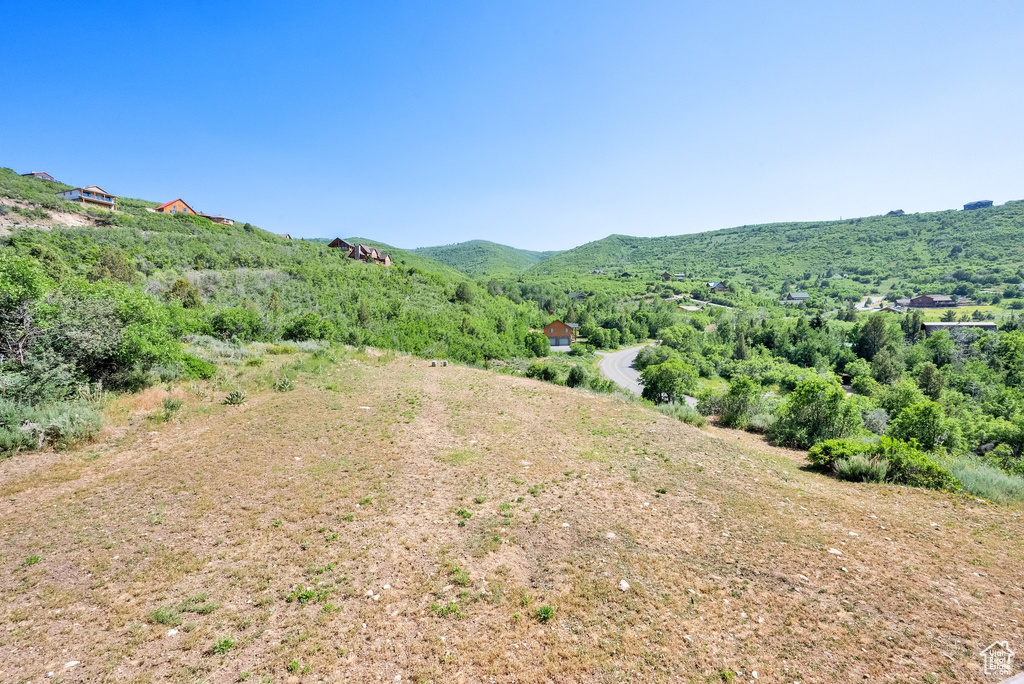 View of mountain backdrop