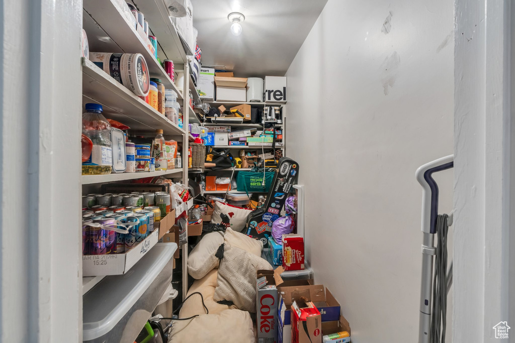 View of storage area