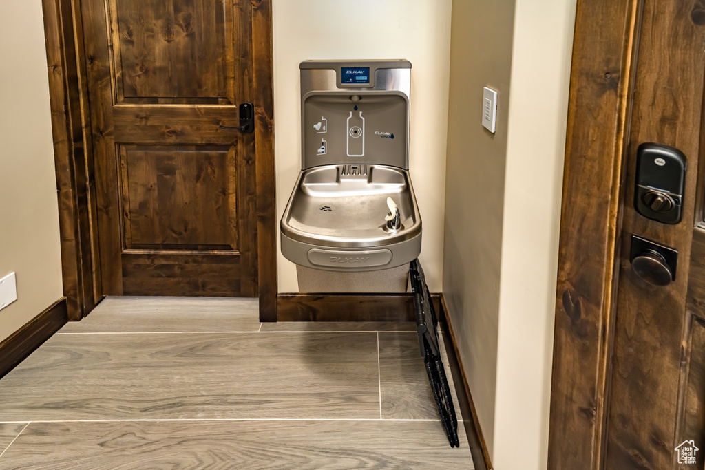 Bathroom featuring baseboards