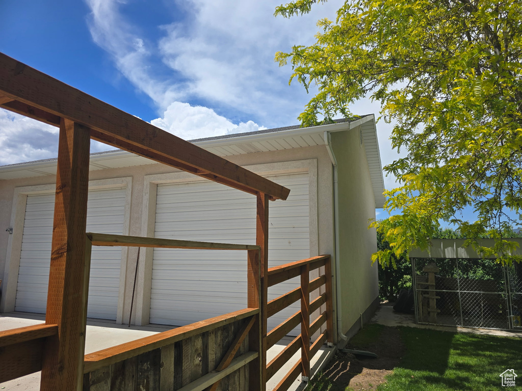 View of outdoor structure
