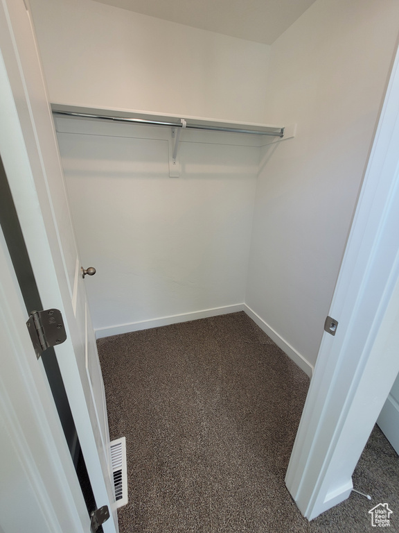 View of spacious closet
