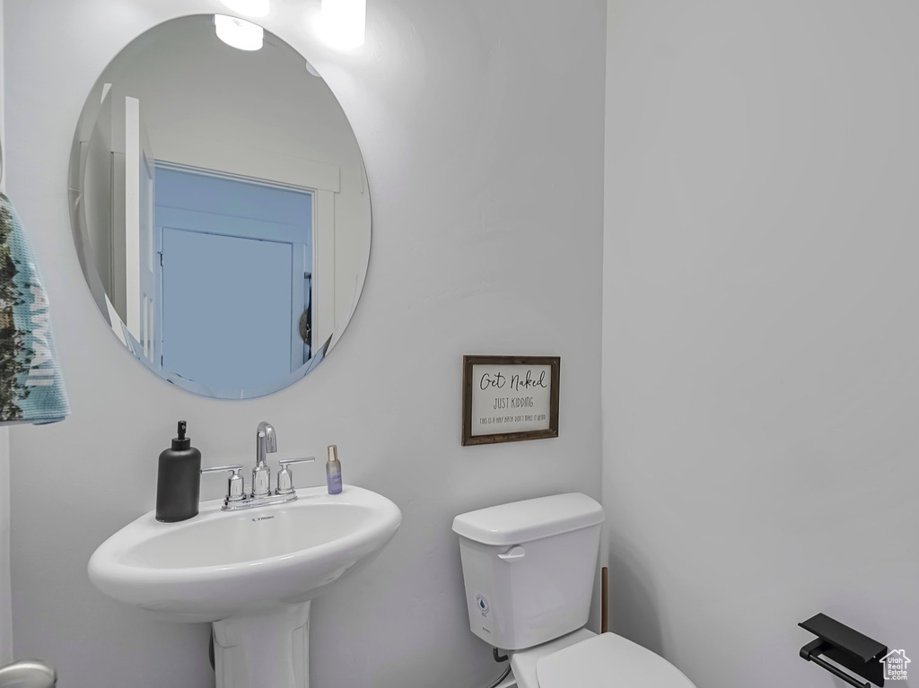 Bathroom with toilet