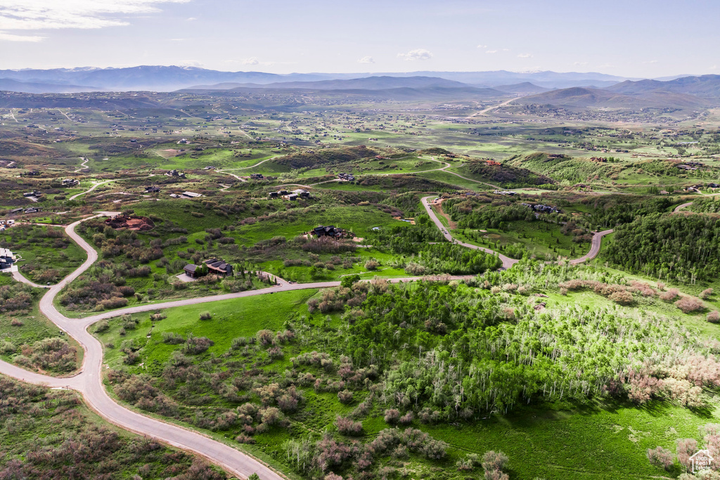 View of property location featuring a mountain backdrop
