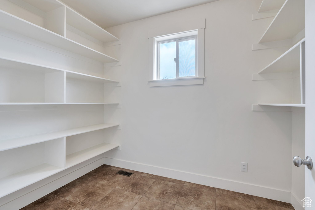 View of storage room