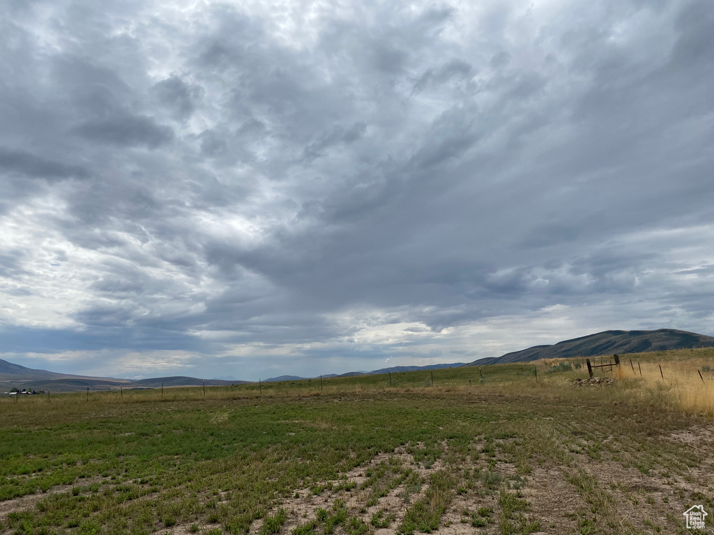 View of mountain feature featuring a rural view