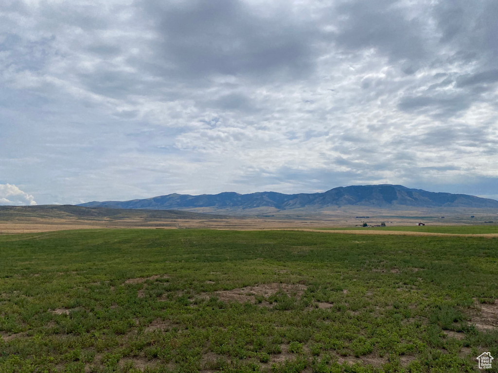 Mountain view with a rural view