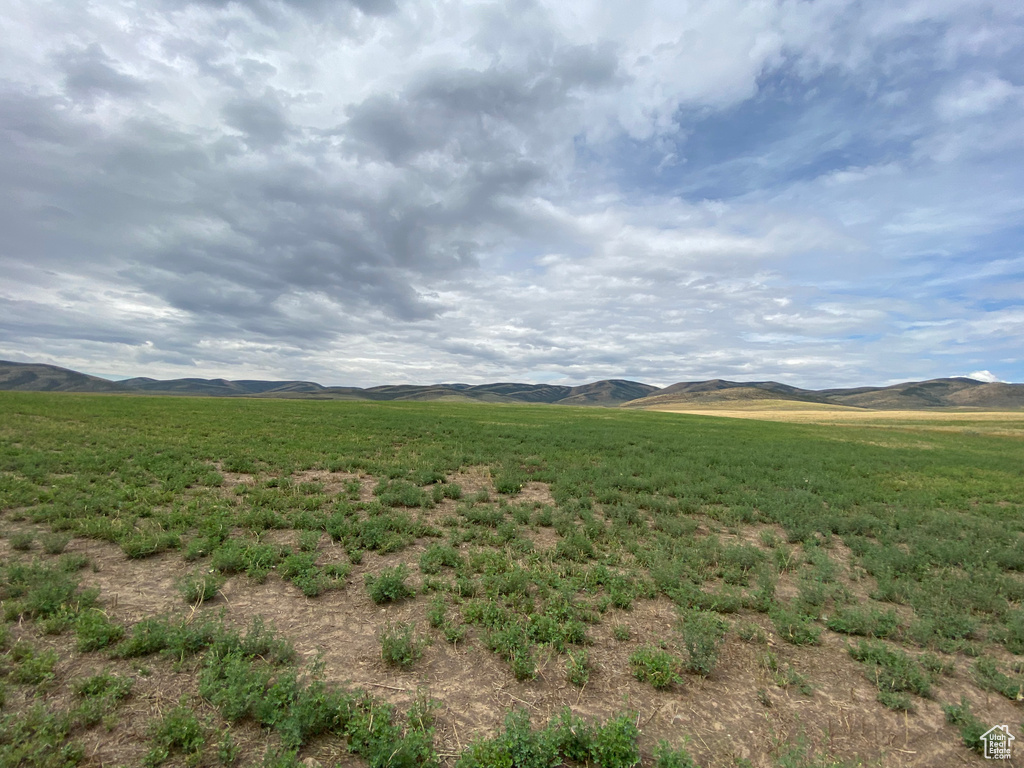 Mountain view with a rural view