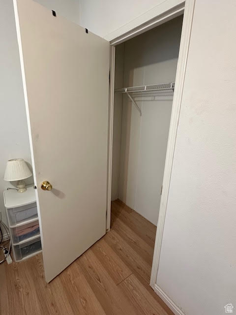 View of closet