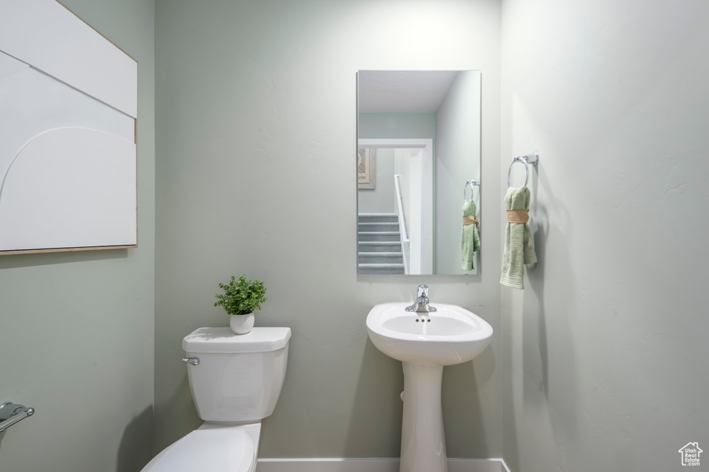 Bathroom with toilet