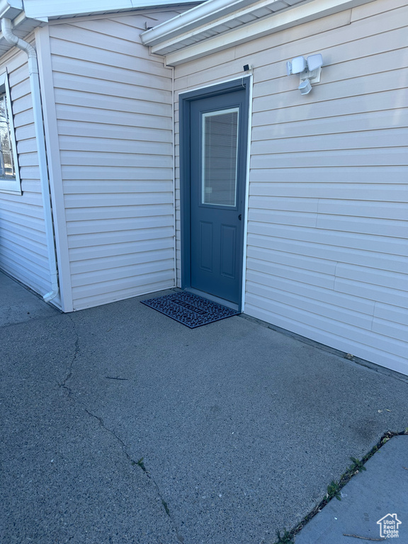 View of property entrance