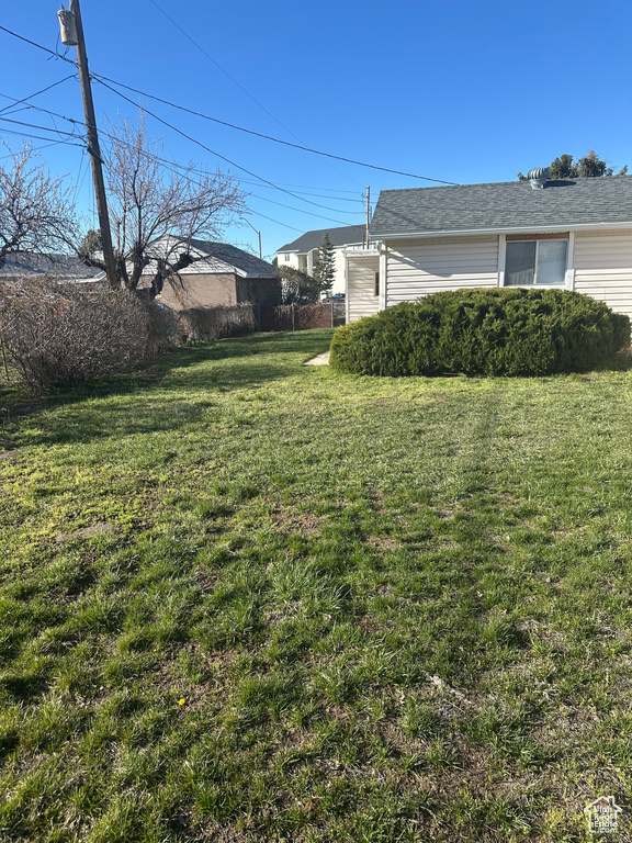 View of yard