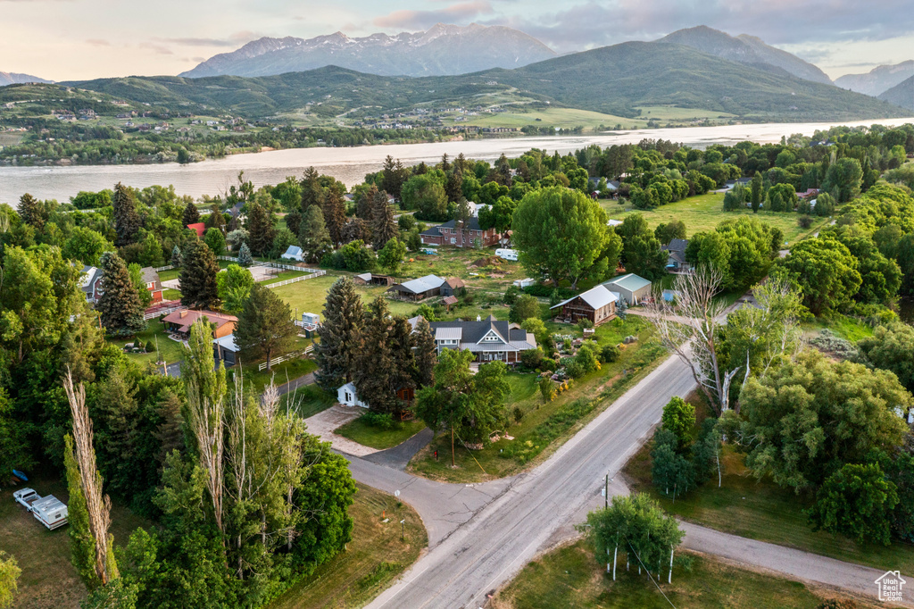 View of property location with a mountainous background