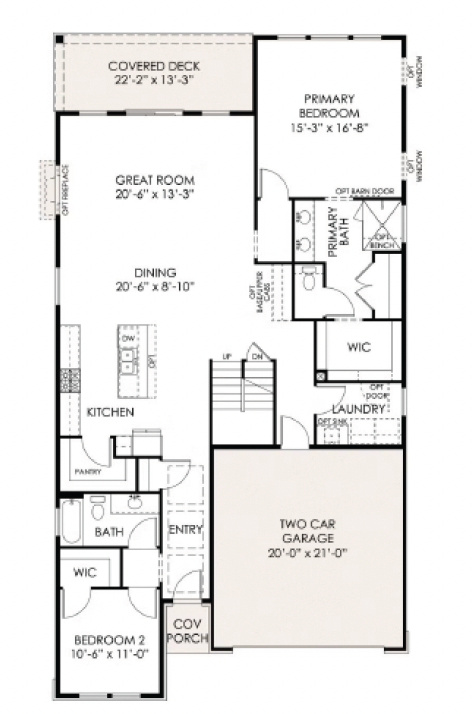View of layout