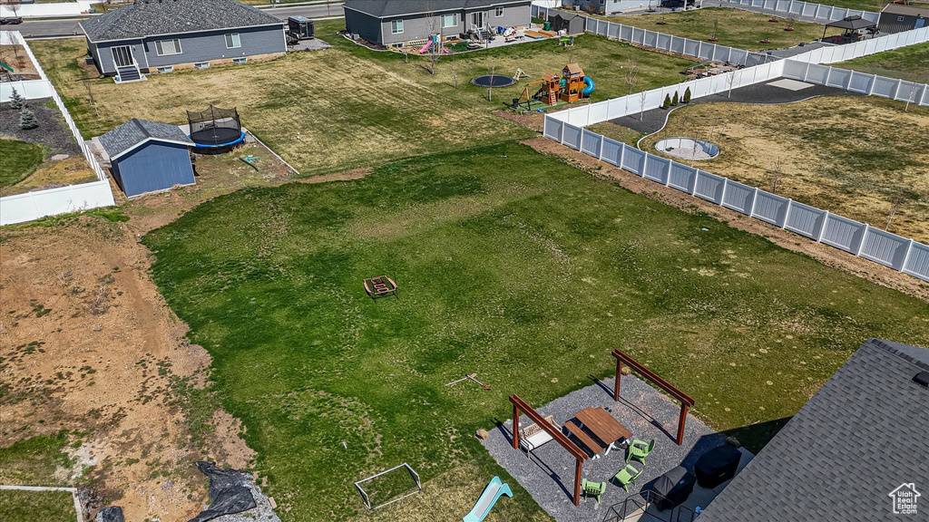 Drone / aerial view