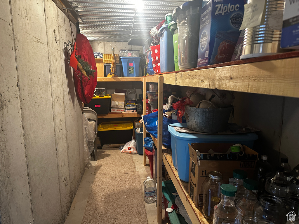 View of storage