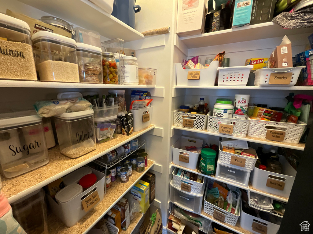 View of pantry