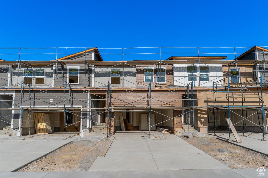 View of property under construction
