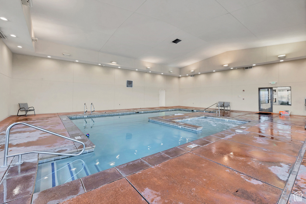 View of pool