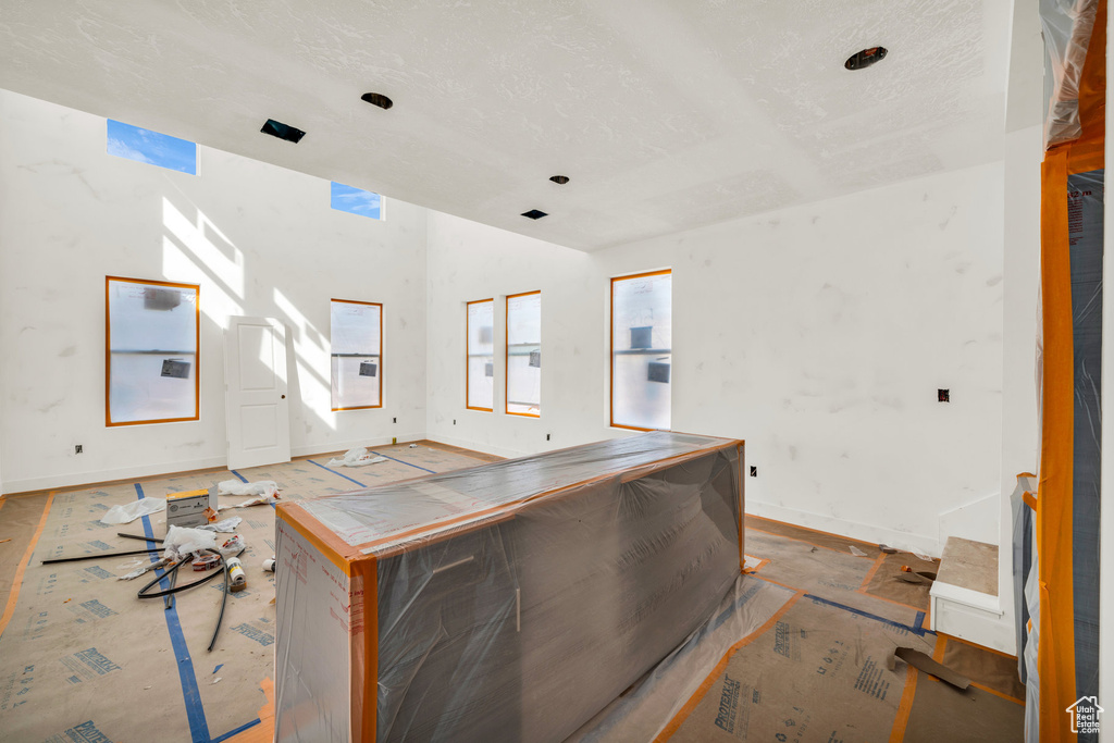 Interior space with baseboards