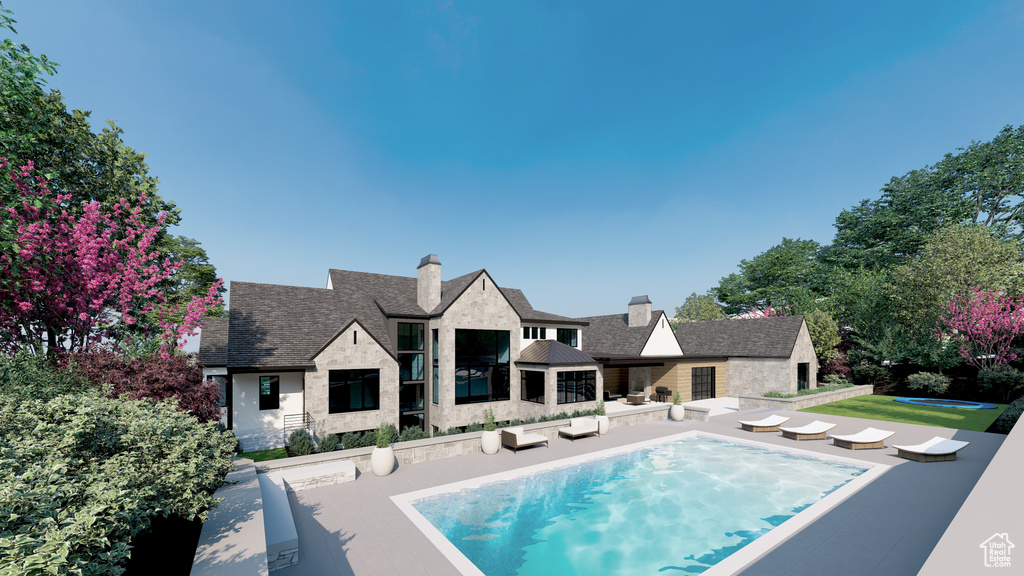View of swimming pool