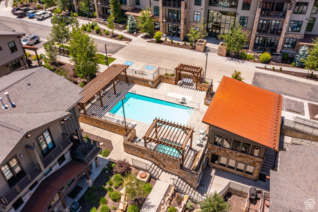 View of community pool