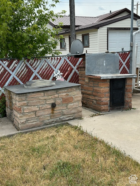 View of patio