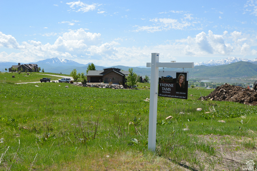 Property view of mountains