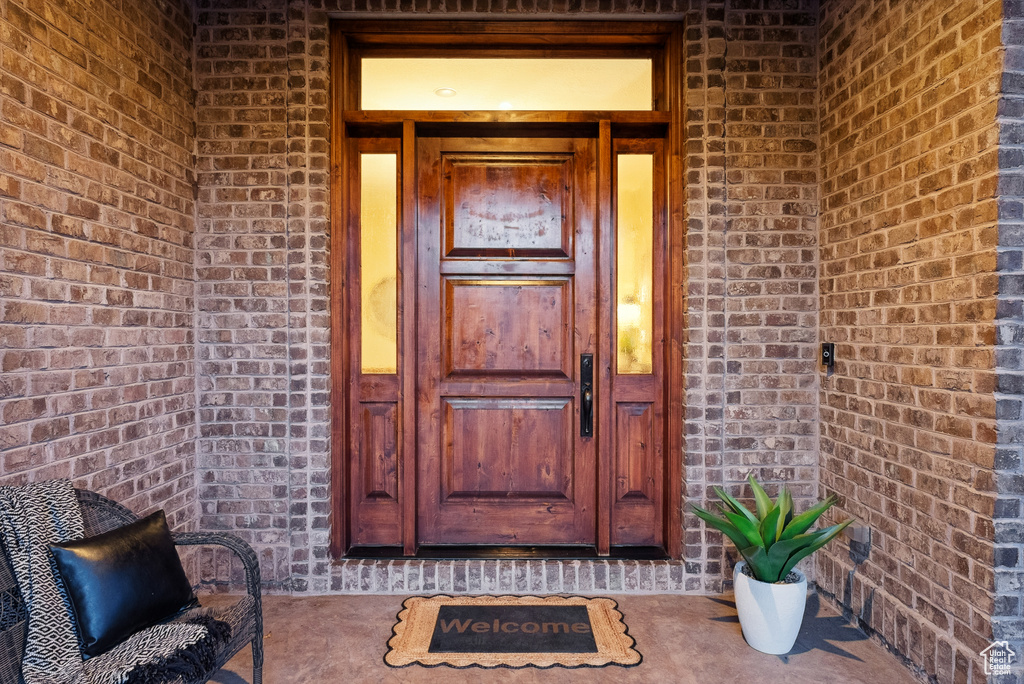 View of property entrance