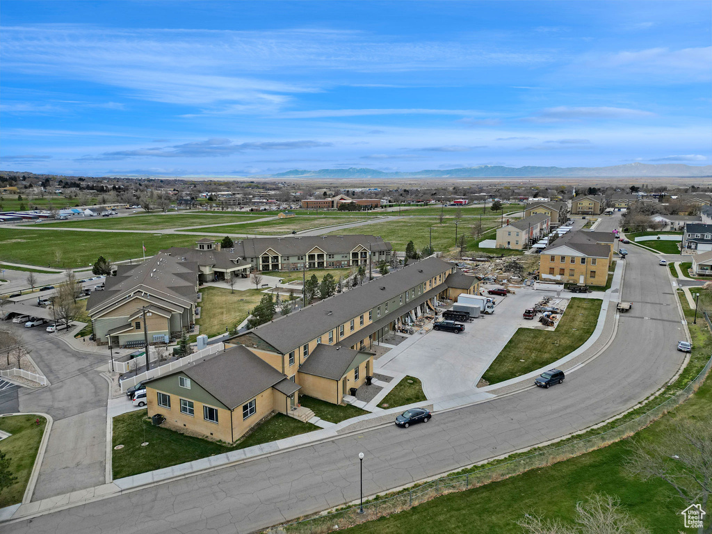 Bird's eye view featuring a residential view