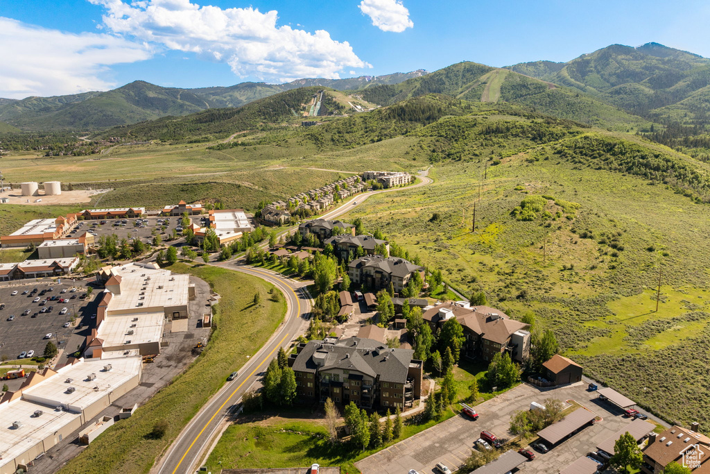 View of property location featuring mountains
