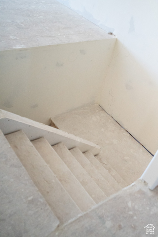 View of stairway
