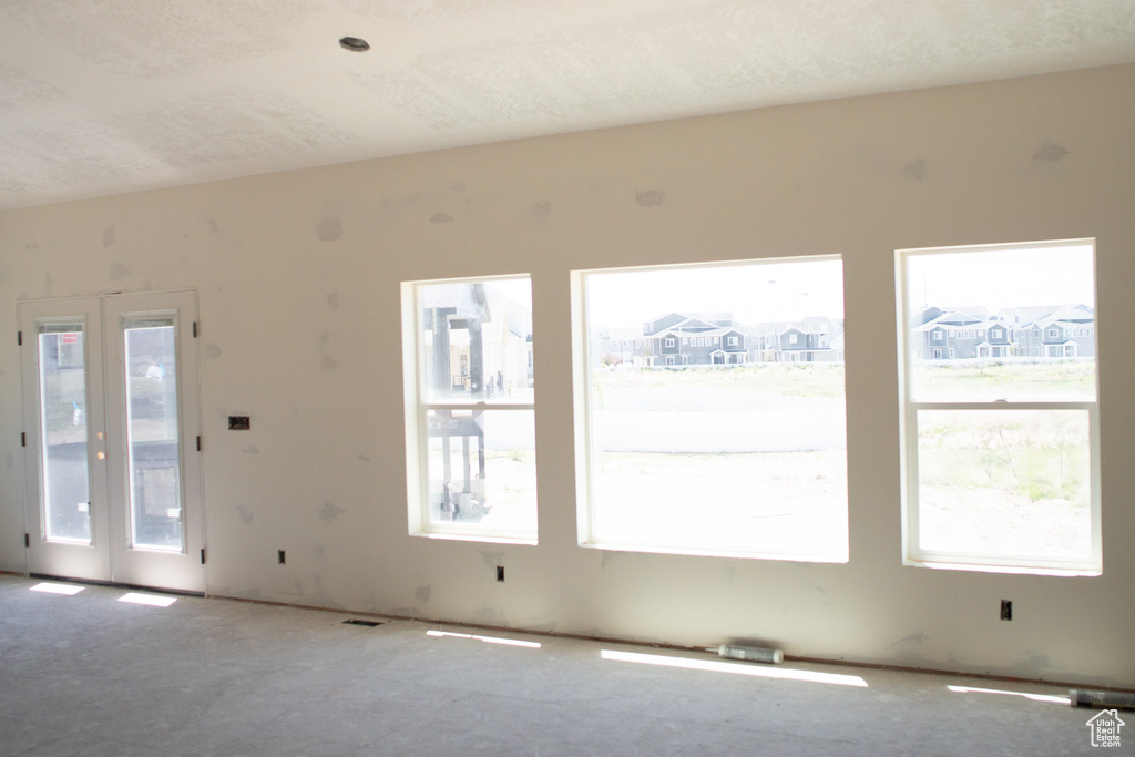 Spare room with carpet